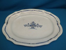 Grand plat faience rouen - grand,