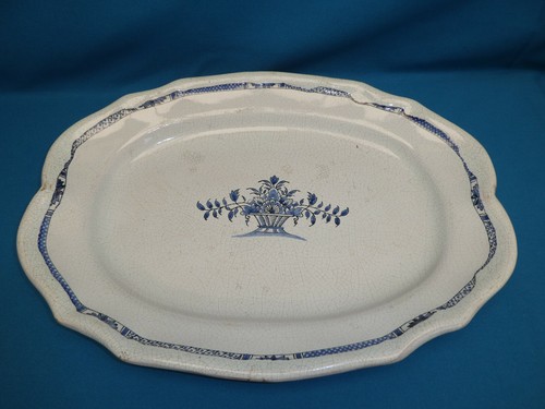 Grand plat faience - grand, de