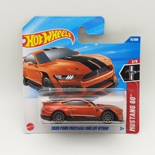 Hot Wheels Ford Mustang Shelby GT500 - 2025 Mustang 60th 2/5 - Orange - Neuf
