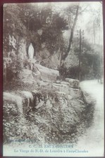CPA Carte Postale Eaux-chaudes la Vierge de notre dame de Lourdes