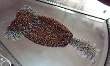 AUMÔNIÈRE BOURSE SAC PERLE EPOQUE 1900