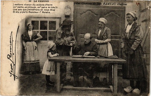 Cpa les chansons - les, jean