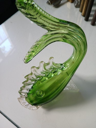 Vintage poisson verre - vintage, en