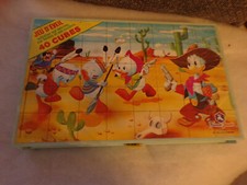 Jeu d'éveil  40 CUBES DISNEY