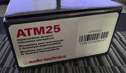 Audio technica atm25 - audio,