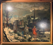 Olivier Foss, Peinture scène