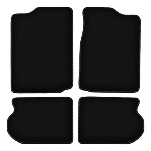 Tapis sol velours noir - de,