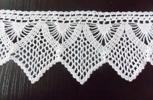 Brise bise cantonniere - cantonniere, crochet
