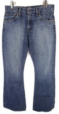 Levi's 516 04 Hommes Jeans W31 L31 Bootcut Fit Moustaches Délavé Bleu Jean