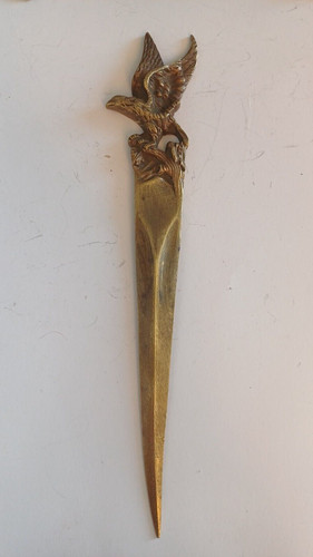 Coupe papiers bronze ancien - coupe,
