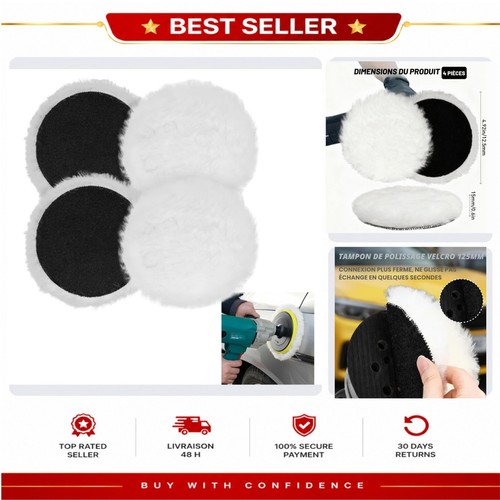 Disques polissage 125 mm - disques, de