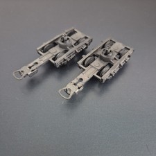 2x Jouef HO Bogie Wagon De Train Vintage Modelisme Ferroviaire Pièces Détachées