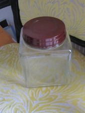 ancien grand bocal verre /