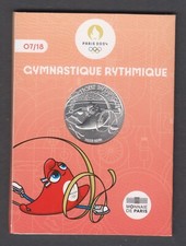 France - Pièce de 10 euros JO Paris 2024 - N°7 - Gymnastique rythmique