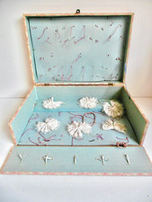 BEAU COFFRET ANCIEN DE DINETTE À COMPLÉTER - ÉTIQUETTE ART NOUVEAU - ÉPOQUE 1900