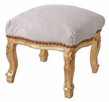 Pouf Baroque En Or – Pouf