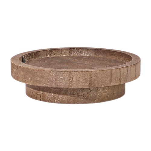 Plateau rond bois centre - rond, en