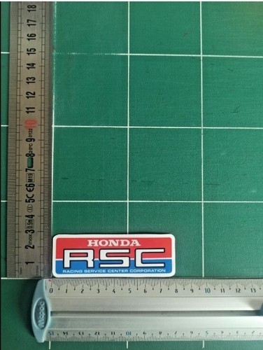 Autocollant honda rsc vintage - honda,