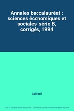 Annales baccalauréat 