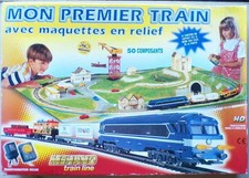 Mehano T362 Ho Sncf Coffret Mon 1er Train Loco CC 70000 3 Wagons Grue Rails Tran