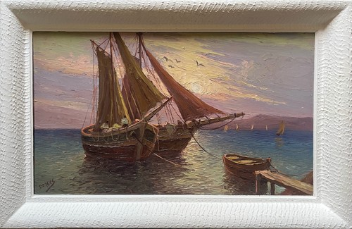 Tableau hsp marine - tableau, "marine