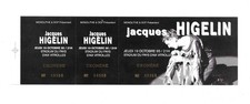 RARE / TICKET BILLET CONCERT - HIGELIN : LIVE A VITROLLES ( FRANCE ) 1995 PLACE