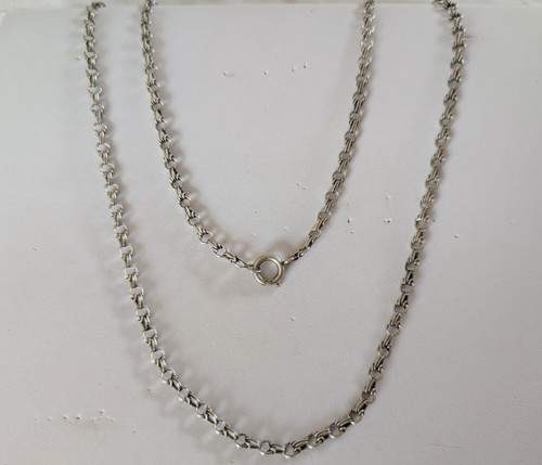 Ancien collier sautoir xixe - collier,