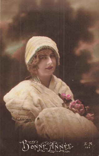 Bonne annee femme - cp,