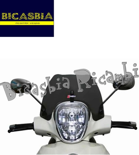 7664 pare brise fumée - -,