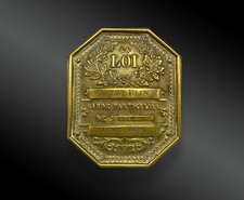 PLAQUE DE GARDE PARTICULIER DE