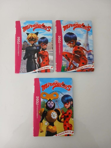 Lot livres miraculous - de, 3