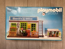 Playmobil 3423 Sherif's Office Western Vintage - BOÎTE VIDE -