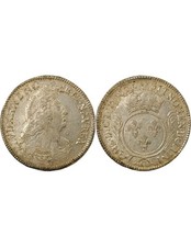 France Louis XIV - Ecu Argent