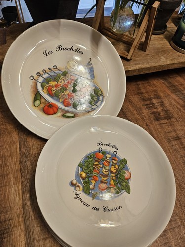 Lot assiettes 1 plat - lot, 6