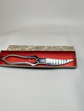 Cisaille Ciseaux Pour Découper La Volaille En Acier Chromé Vintage Comme Neuve