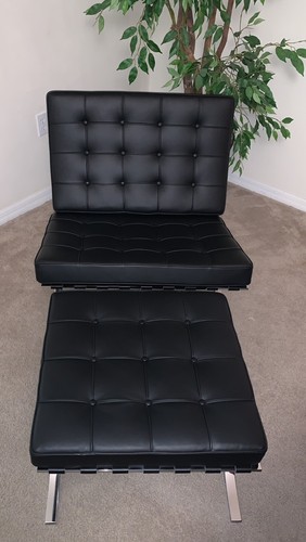 Barcelona style chair and - barcelona,