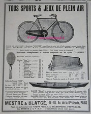 PUBLICITE ANCIENNE DE 1925