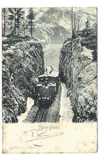 SUISSE  BRUNIGBAHN  TRAIN  XX