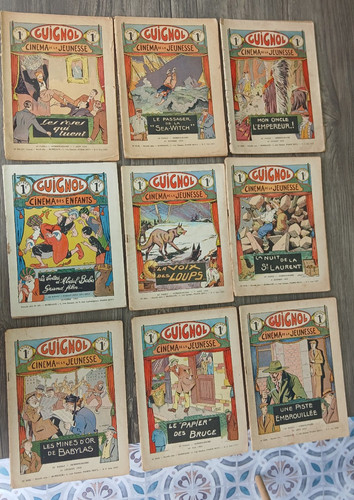 Lot guignol cinéma des - cinéma,