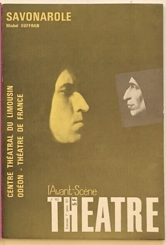 Avant scène - (theÂtre), l'avant-scène