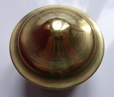 Boite à hosties custode argent vermeil laiton croix de malte poinçon minerve