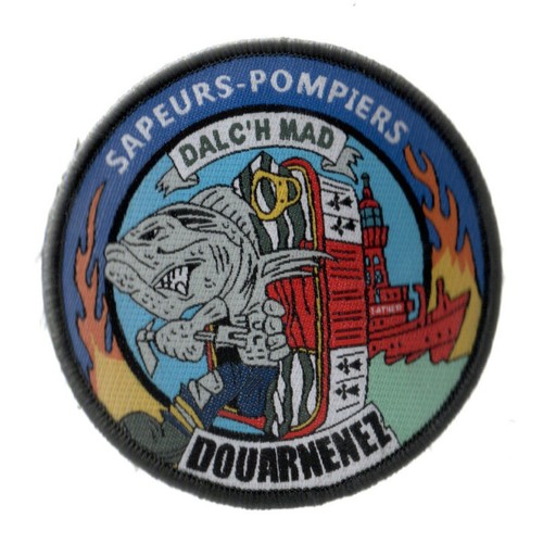 Ecussons pompiers douarnenez - ecussons,