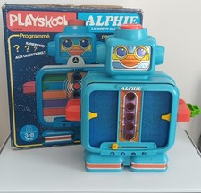Original Vintage  Playskool Alphie Le Robot Électronique Version FR 1980