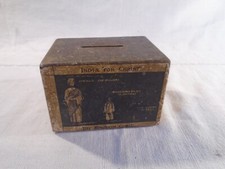 ANCIENNE TIRELIRE BOITE DON