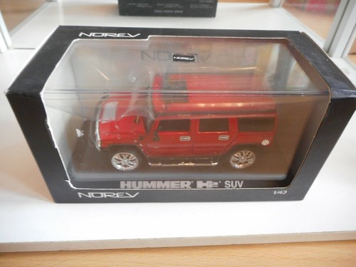 Suv norev hummer rouge - hummer, h2