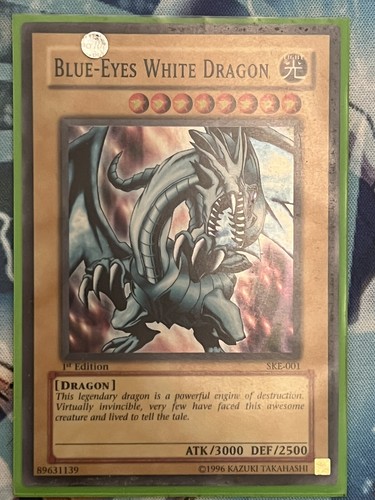 Carte blue eyes white - blue,