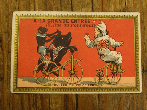 Ancien chromo publicitaire