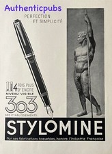 PUBLICITE STYLOMINE 303 STYLO