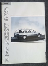 CATALOGUE  PEUGEOT 405 Break