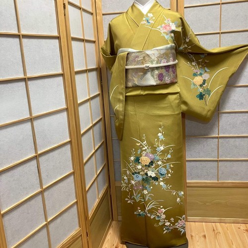 7795 kimono japonais vintage - kimono,